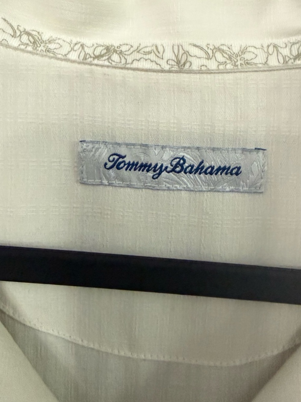 Tommy Bahama Viva Paradiso 100% Silk Camp Shirt size XXL Embroidered - Picture 4 of 7